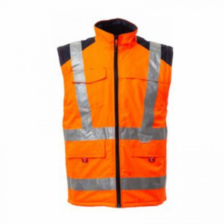 PARKA ALTA VISIBILITA' PAYPER HISAFE CON MANICHE