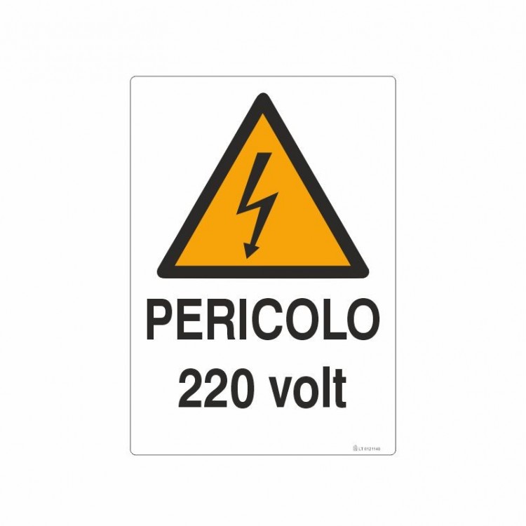 SEGNALE PERICOLO 220 VOLT