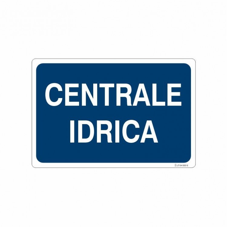 SEGNALE INDICAZIONE CENTRALE IDRICA