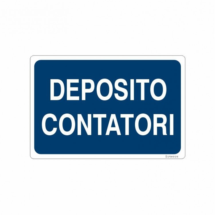 SEGNALE INDICAZIONE LOCALE CONTATORI