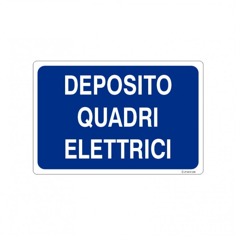 SEGNALE INDICAZIONE LOCALE QUADRI ELETTRICI