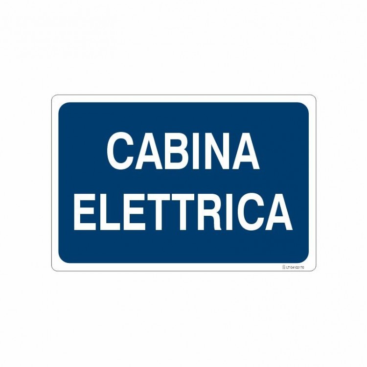 SEGNALE INDICAZIONE CABINA ELETTRICA
