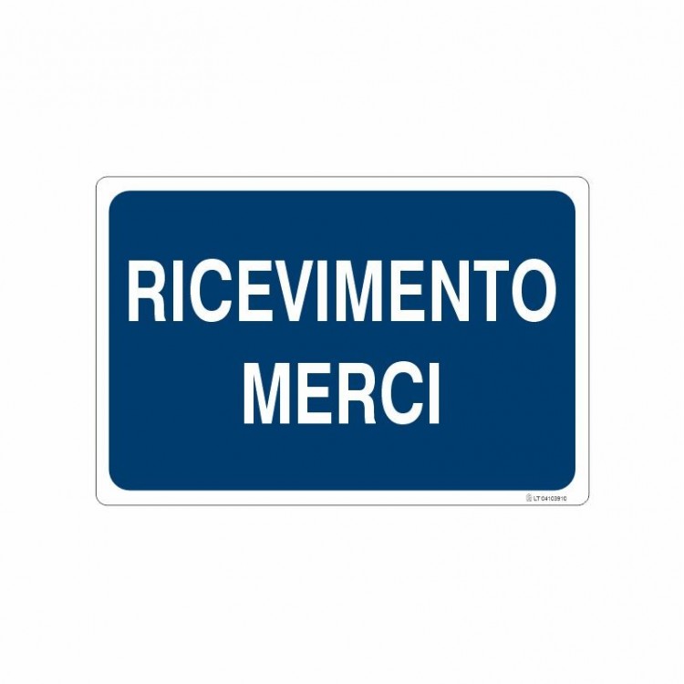SEGNALE INDICAZIONE RICEVIMENTO MERCI
