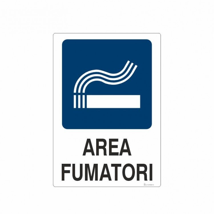 SEGNALE INDICAZIONE AREA FUMATORI