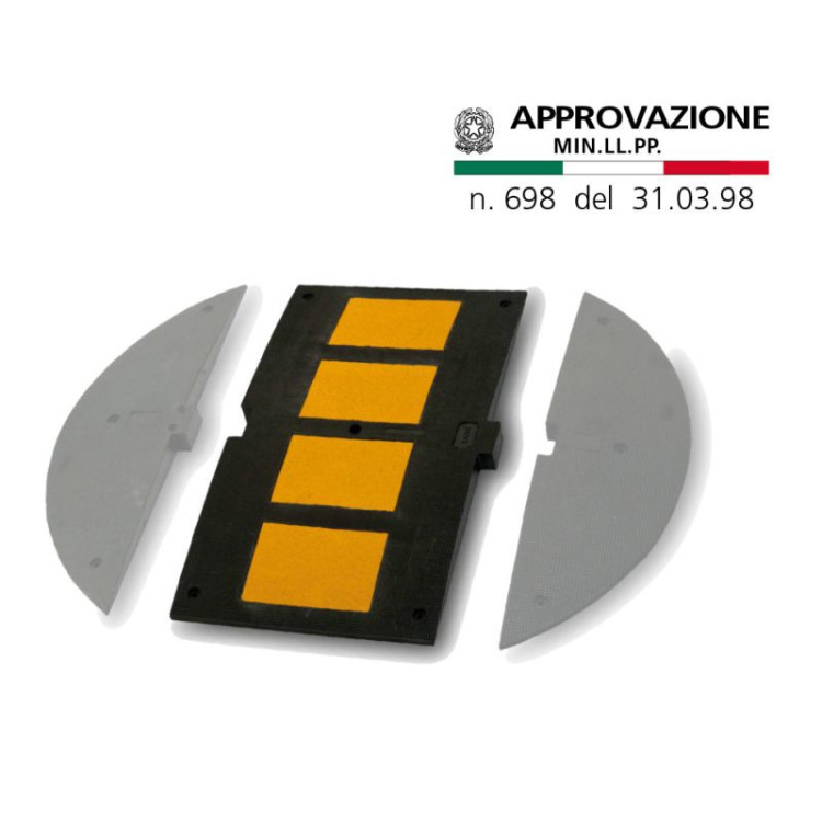 DOSSO ARTIFICIALE IN GOMMA PER 40 KM/H