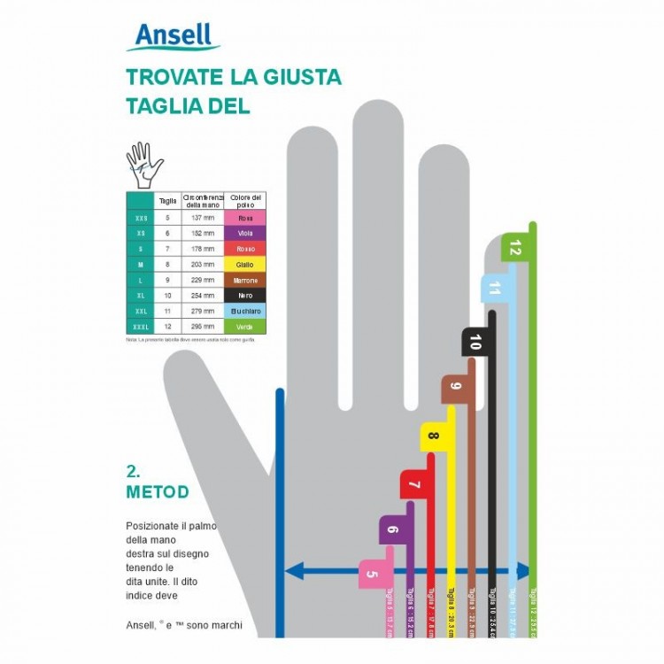 GUANTI ANSELL HYFLEX 11-800 - Lavi Trevigiana 
